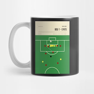 Bournemouth Moore Goal as a Minimal Tactical Poster Mug